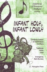 Infant Holy Infant Lowly SATB choral sheet music cover